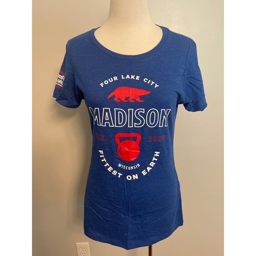Women’s NWT 2018 Reebok Crossfit‎ Games Tshirt Madison